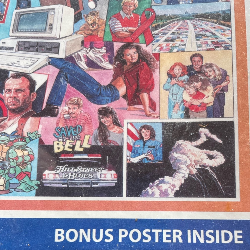 White Mountain 1980's Collage Puzzle - New and Sealed. 1000 Larger Pieces - Picture 10 of 10